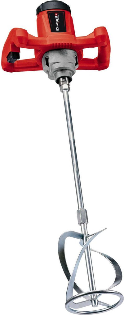 Mélangeur électrique de peinture et de mortier Einhell tc-mx 1400-2 e - 1400 w - 0-780 t min réglable - incl. tige de mélange pour mortier