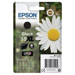 Cartouche d'encre Epson 18 XL C13T18114022 originale noire