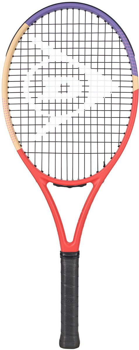 Dunlop - raquette de tennis - tristorm team 100 g1 - rouge pêche violet