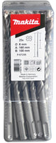 Accessoires Makita p2s: foret sds-plus 10 pièces longueur 160mm