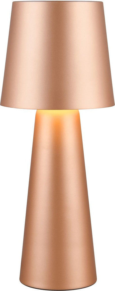 Trio nubian - lampe de table - moka - excl. 1x e27 7 w - interrupteur à cordon