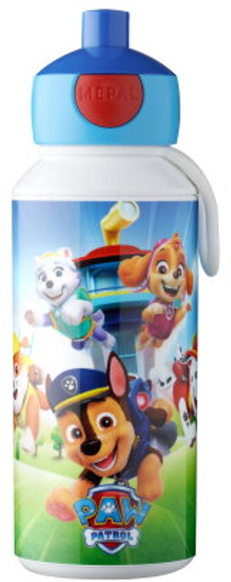 Mepal Campus Gourde pop-up 400 ml - Paw Patrol Pups | 2 pièces