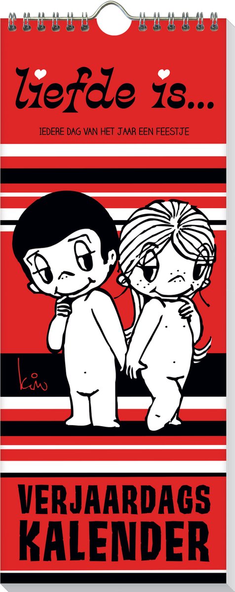 Calendrier d'anniversaire Imagebooks - l'amour est