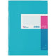 Livre à colonnes könig ebhardt a4 210x257mm bleu clair 4 colonnes 40 feuilles