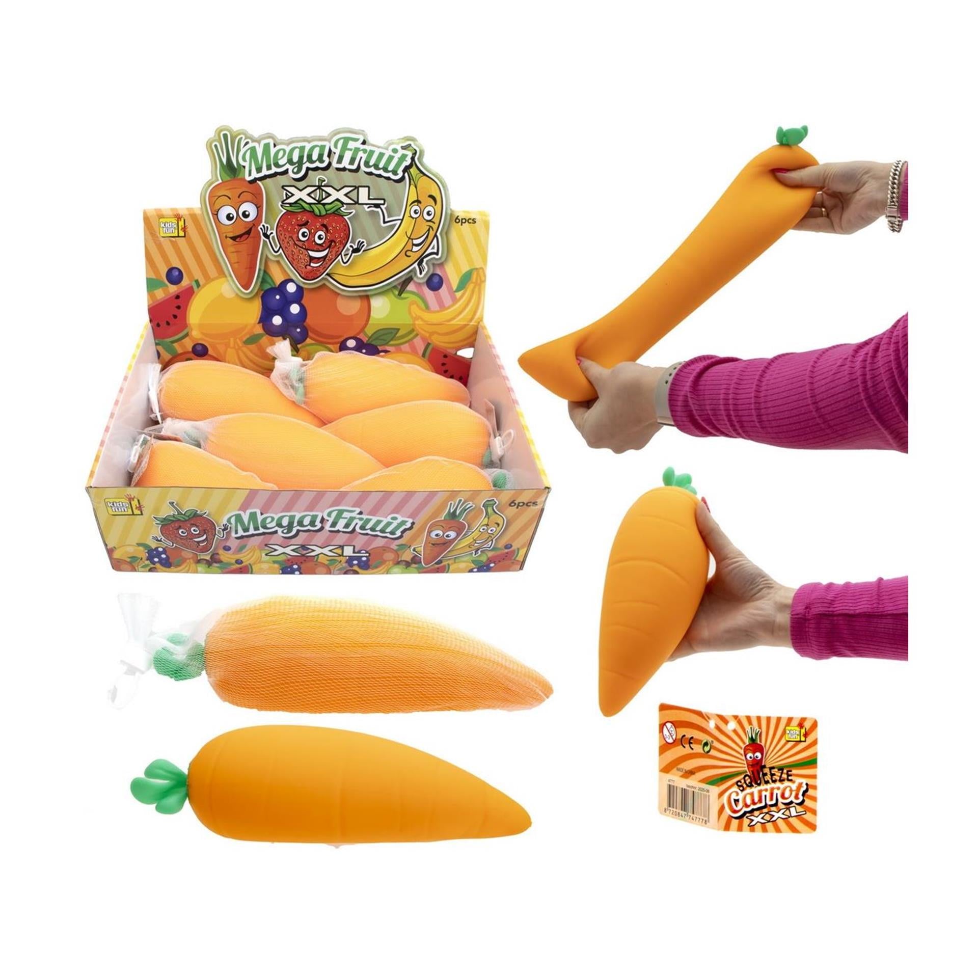 Presser la carotte xxl 28cm 360gr 6 pièces