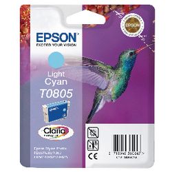 Cartouche d'encre epson t0805 cyan originale
