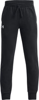 Under Armour UA Rival Fleece Joggers-blk Pantalon de sport pour garçons - noir - blanc