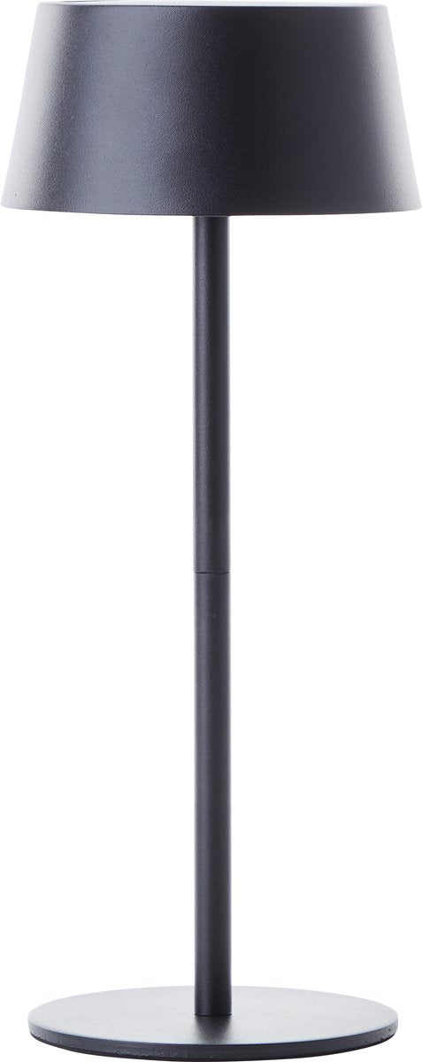 Brilliant picco - lampe de table solaire rechargeable - extérieur - led 4w 3000k - 3 stepdim - ip44 - noir