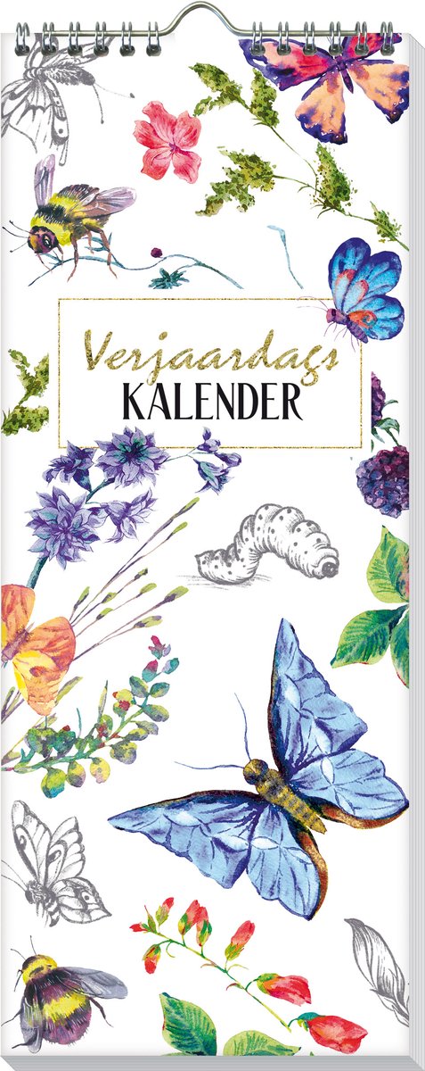 Calendrier d'anniversaire Imagebooks botanique