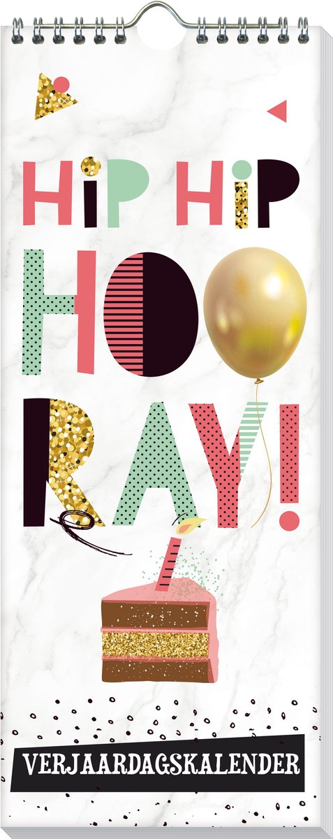 Calendrier d'anniversaire Interstat hip hip hourra