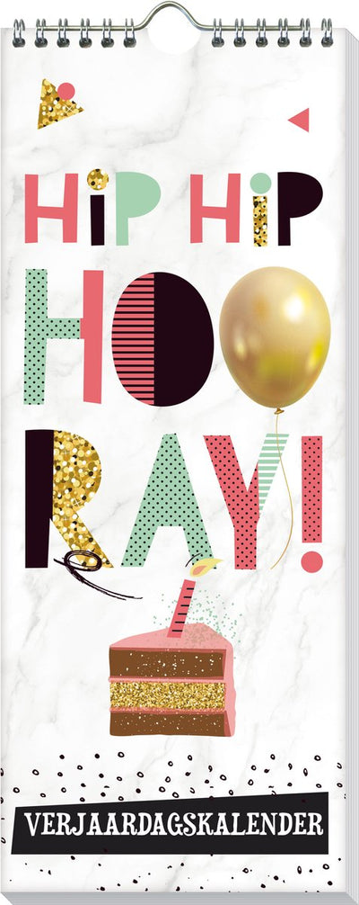 Calendrier d'anniversaire Interstat hip hip hourra