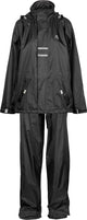 Combinaison de pluie Ralka imperméable et respirante - junior - réflexion - noir - 116