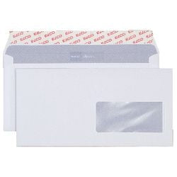 Enveloppes elco office c5 6 114 x 229 mm 100 g/m² avec fenêtre 500 pièces