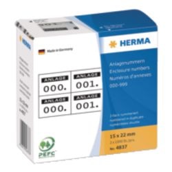 Numéros d'annexe herma