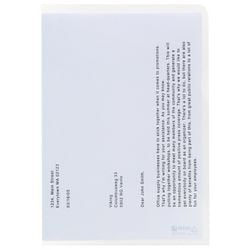 Chemises en L rexel a5 transparent
