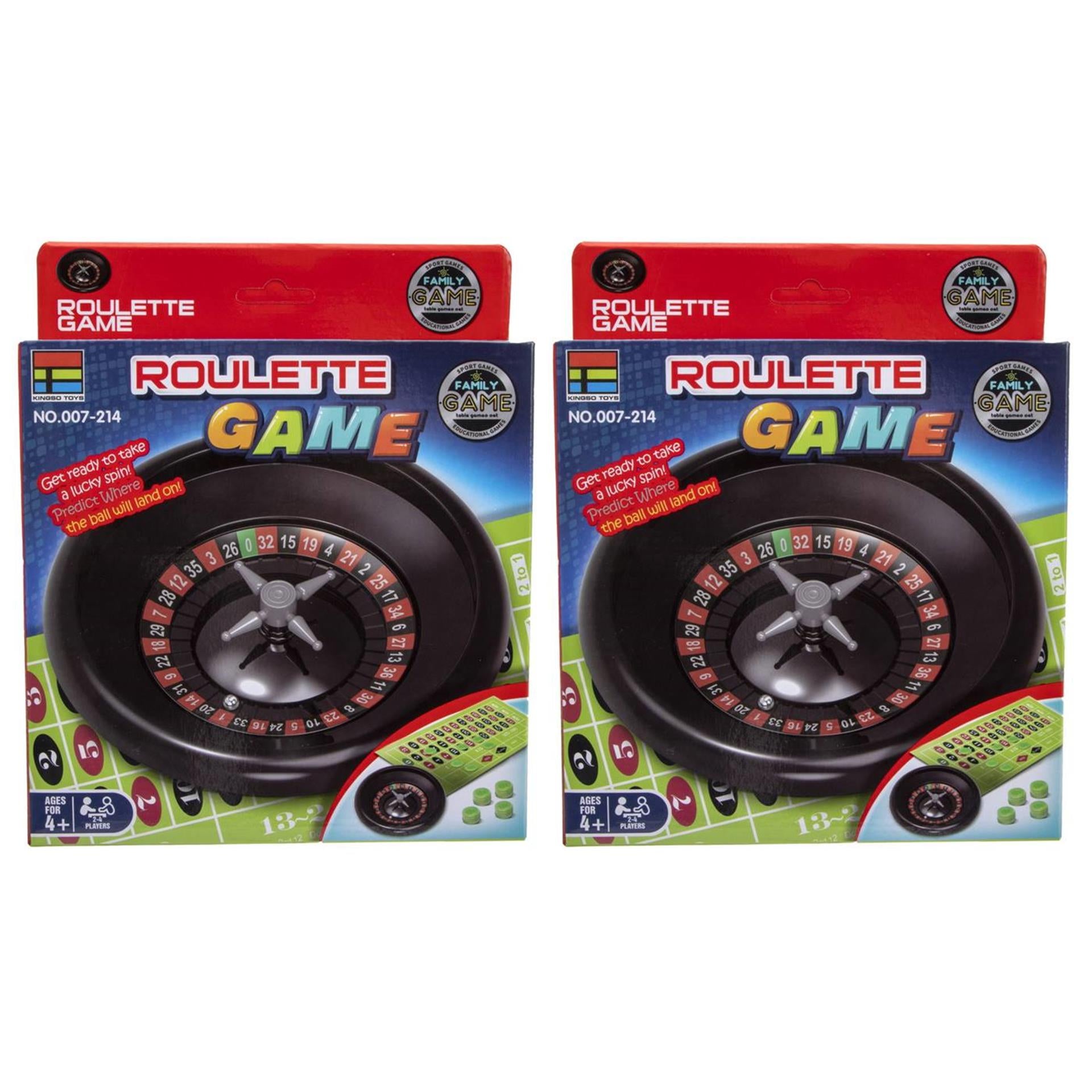 Jeu de roulette en boîte ø17cm