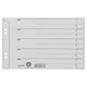 Onglets leitz a5 carton kraft