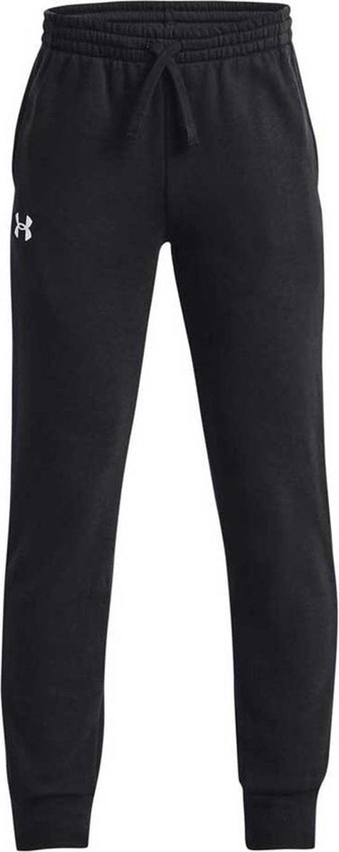 Under Armour UA Rival Fleece Joggers-blk Pantalon de sport pour garçons - noir - blanc