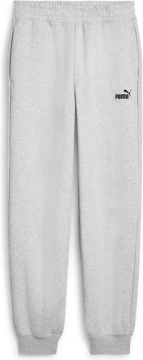 Puma ess petit non. Pantalon de survêtement taille haute confort 1 logo fl cl pantalon de survêtement femme - gris clair chiné