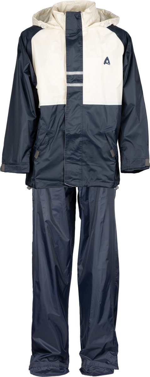 Combinaison de pluie Ralka - junior - marine blanc cassé - 116