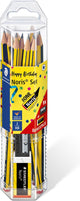 Staedtler promo set crayon noris 12 pcs + gomme + taille-crayon