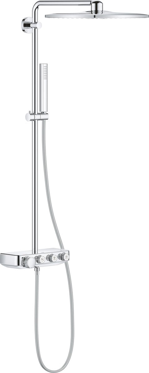 Douche de pluie Grohe euphoria smartcontrol 310 cube duo - ø 31 cm - carrée - avec mitigeur thermostatique - avec technologie cooltouch - chrome