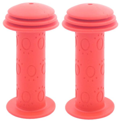Poignées de vélo Edge Kiddy Kids - 96mm, rouge