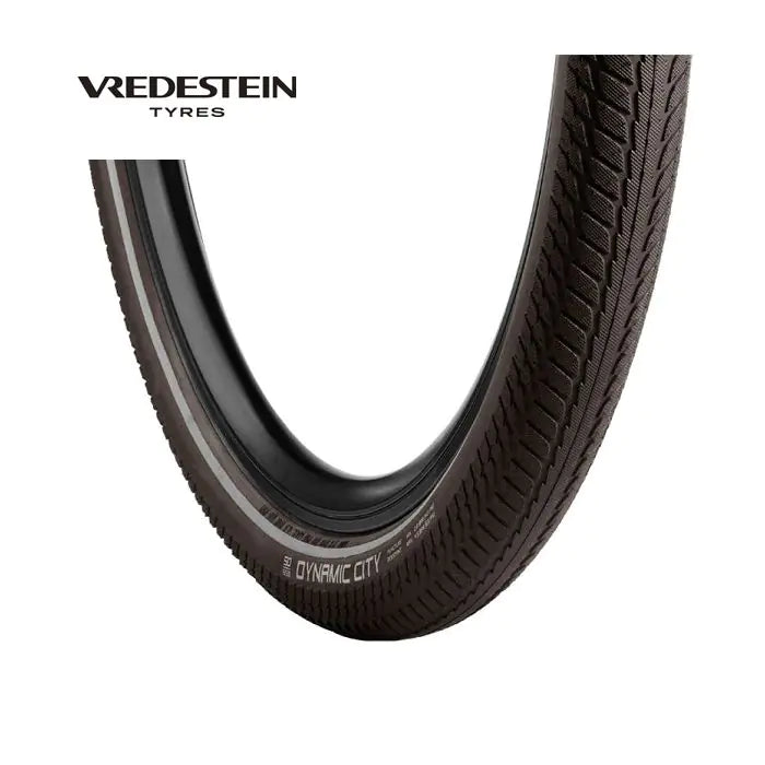 Vredestein Tire Dynamic City 28 x 1,75 reflète brun