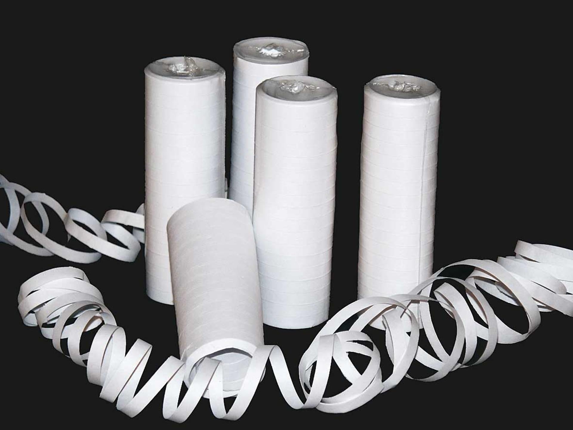 Serpentins Haza 18x4mx7mm blanc