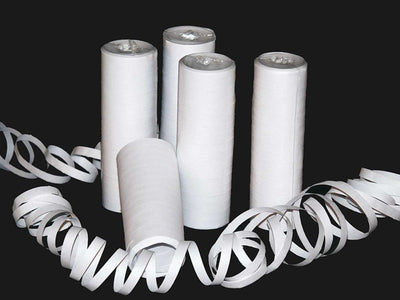 Serpentins Haza 18x4mx7mm blanc
