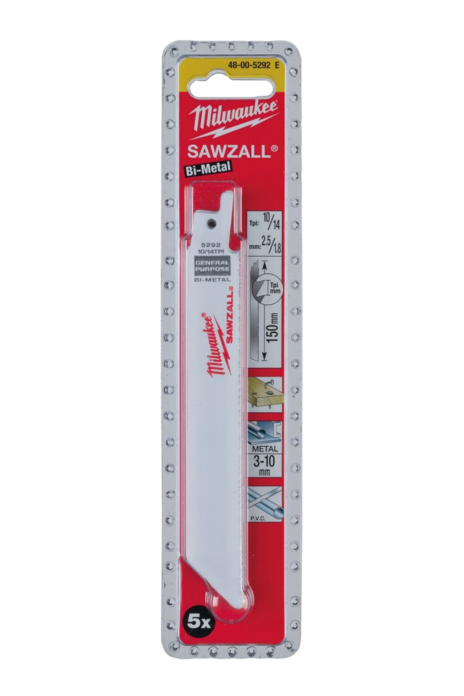 Accessoires Milwaukee lame de scie alternative lame de scie 150 2,5 mm (50 pièces) - 48016292
