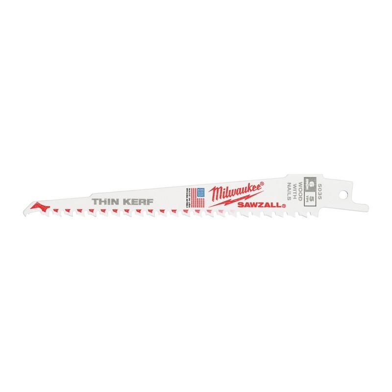Accessoires Milwaukee lame de scie alternative démolition 150 x 5, 50 pcs. - 48016035