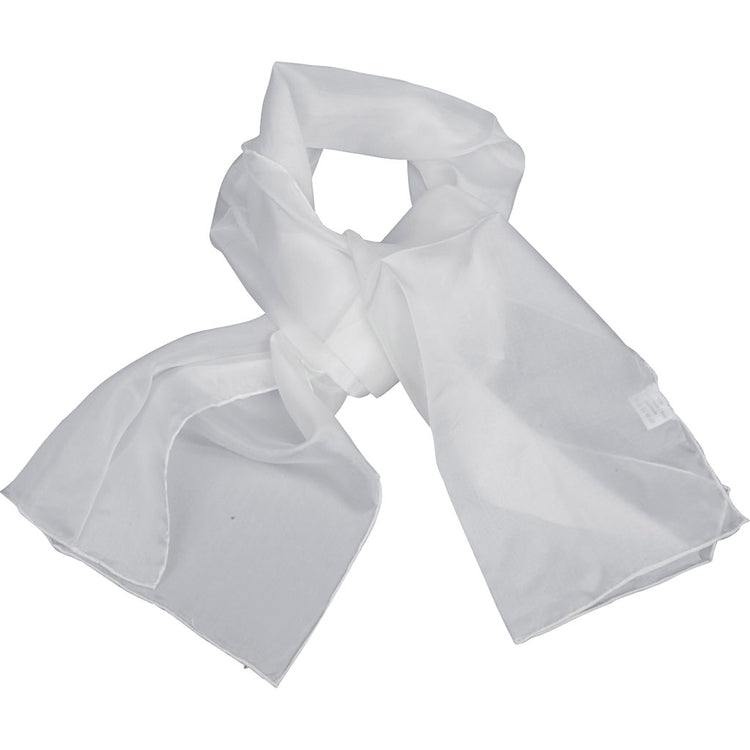 Foulard en soie Creativ company, taille 35x130 cm, pongé 5, 22 g, 1 pièce