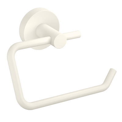 Tesa 1073534 - Porte-rouleau papier toilette blanc lune sans couvercle blanc | 1 pièce