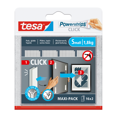 Tesa 1074192 - multiprises clic 16x2 s | 6 pièces