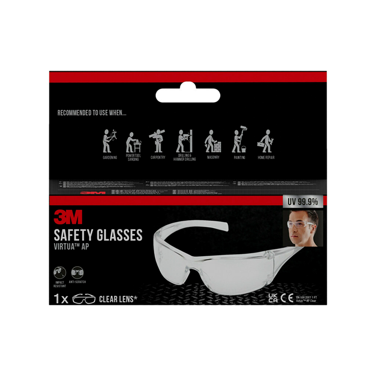 3m 1061824 - lunettes vircc1 | 3 pièces