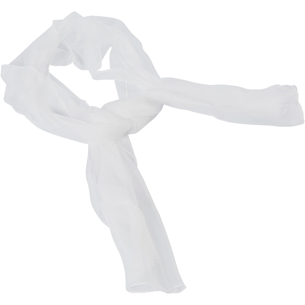 Creativ Company Silk en mousseline de soie, AFM 45x180 cm, 15 gr, 1 pièce