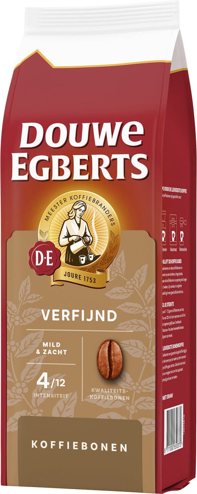 Café en grains raffiné Douwe Egberts - 4 x 500 grammes