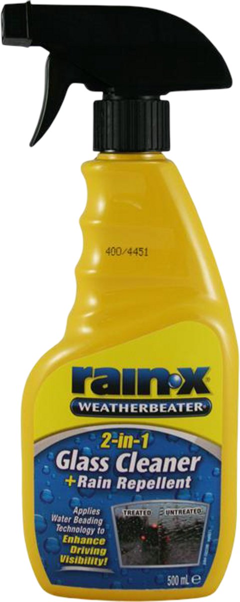 Nettoyer en verre anti-rain 500 ml jaune