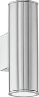 Applique Eglo riga - pour extérieur - 2 lumières - LED - acier inoxydable