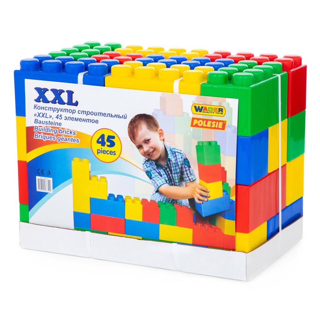 Polsie Polesie xxl Blocs Blocs 45 Pieces