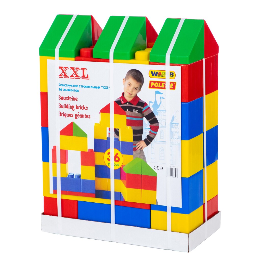 Polsie Polesie xxl Blocs Blocs 3 3 pièces