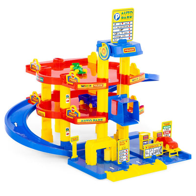 Garage de stationnement Warder Warder avec 3 étages 58,5x51x59 cm