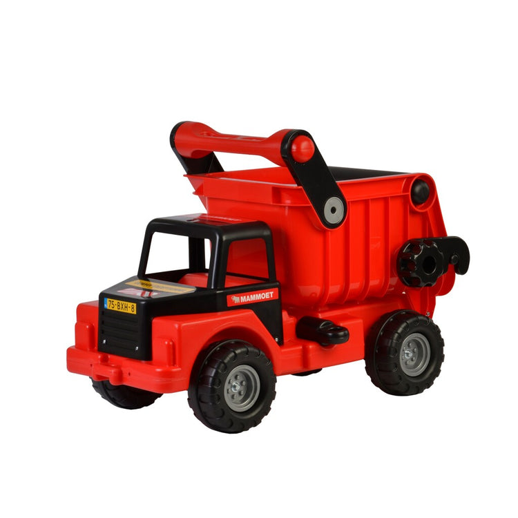 Poleie Poleie Mammoet Mega Kiepwagen rouge noir