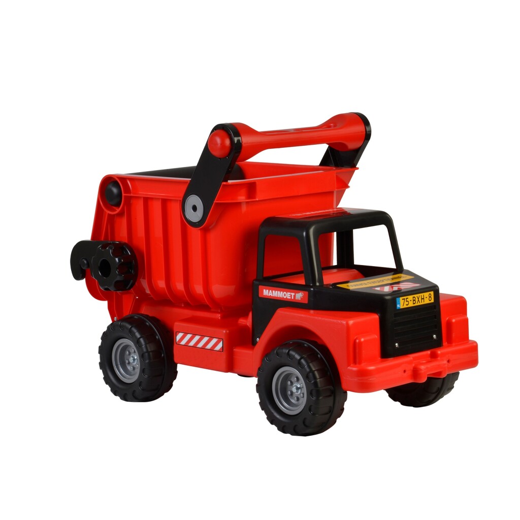 Poleie Poleie Mammoet Mega Kiepwagen rouge noir