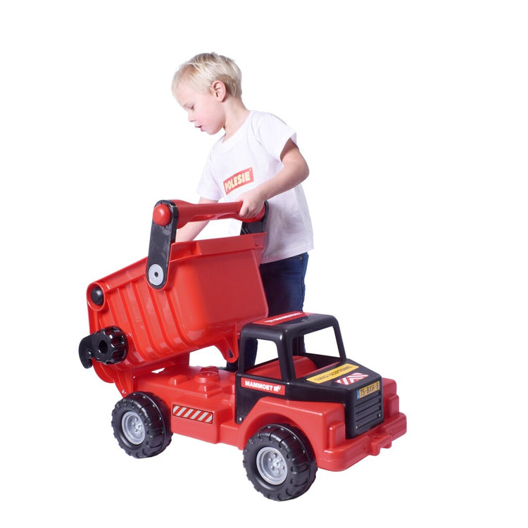 Poleie Poleie Mammoet Mega Kiepwagen rouge noir