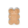 Spaas 1074417 - 12 bougies chauffe-plat parfumées Aube délicieuse 4,5 heures | 10 pièces