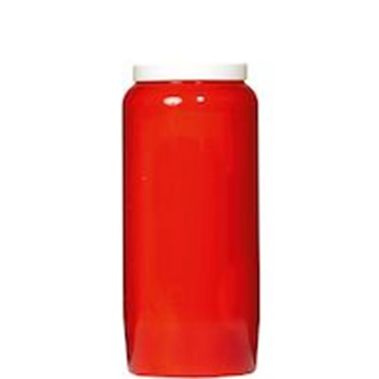 Spaas 1074099 - bougie de neuvaine 6 jours - rouge | 10 pièces