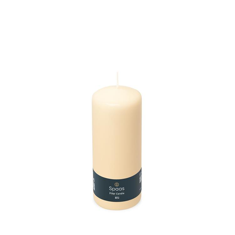 Spaas 1074088 - bougie cylindrique 60 150 - ivoire | 12 pièces