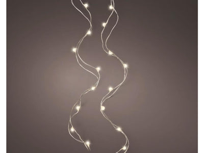 Guirlande lumineuse Lumineo 195cm-40LED blanc chaud